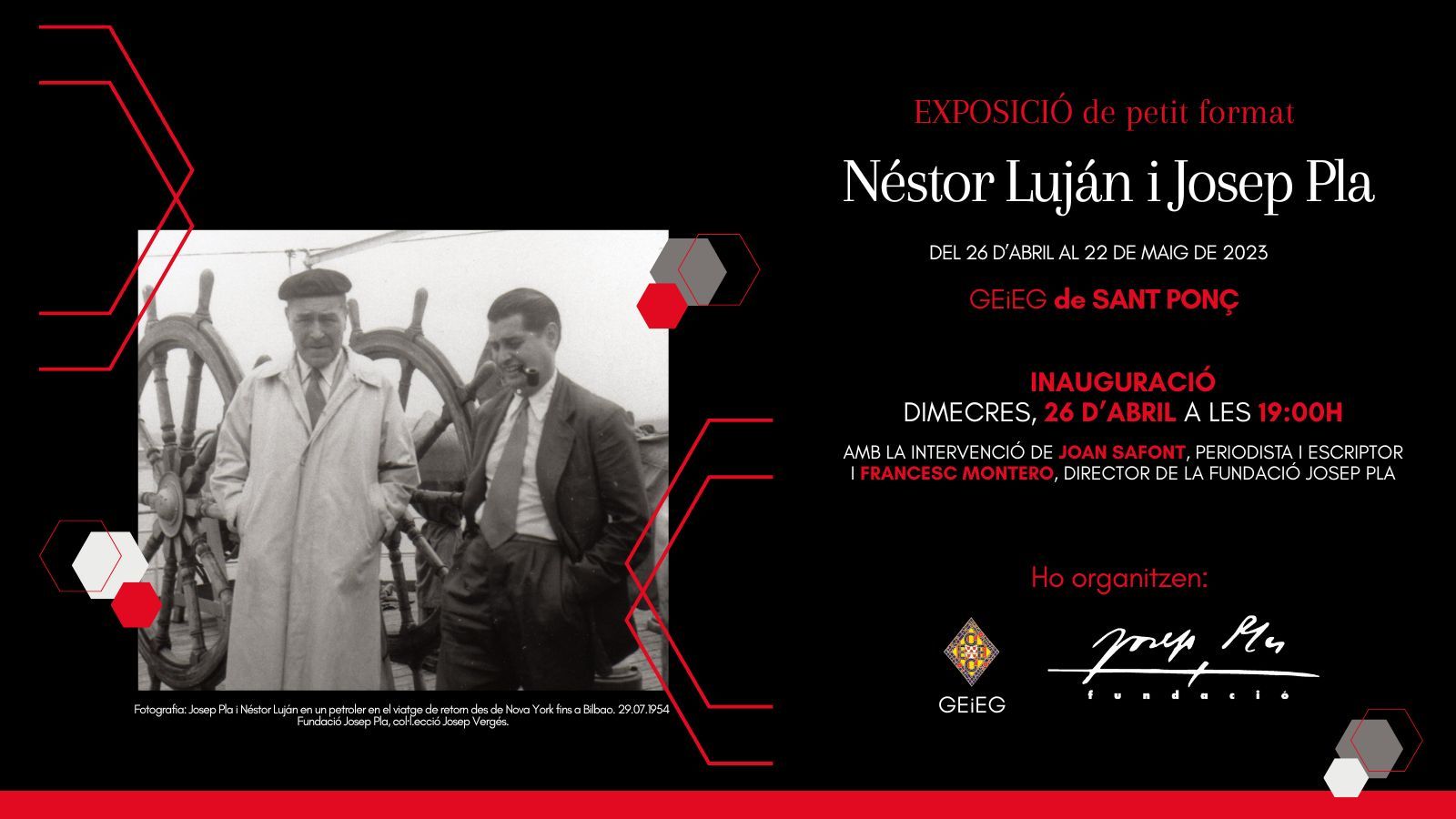 "Néstor Luján i Josep Pla”