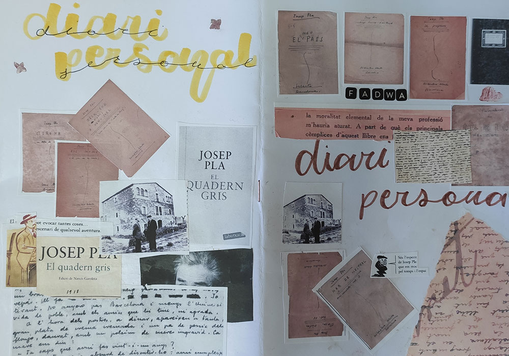 Taller scrapbook: Any nou, començo un dietari