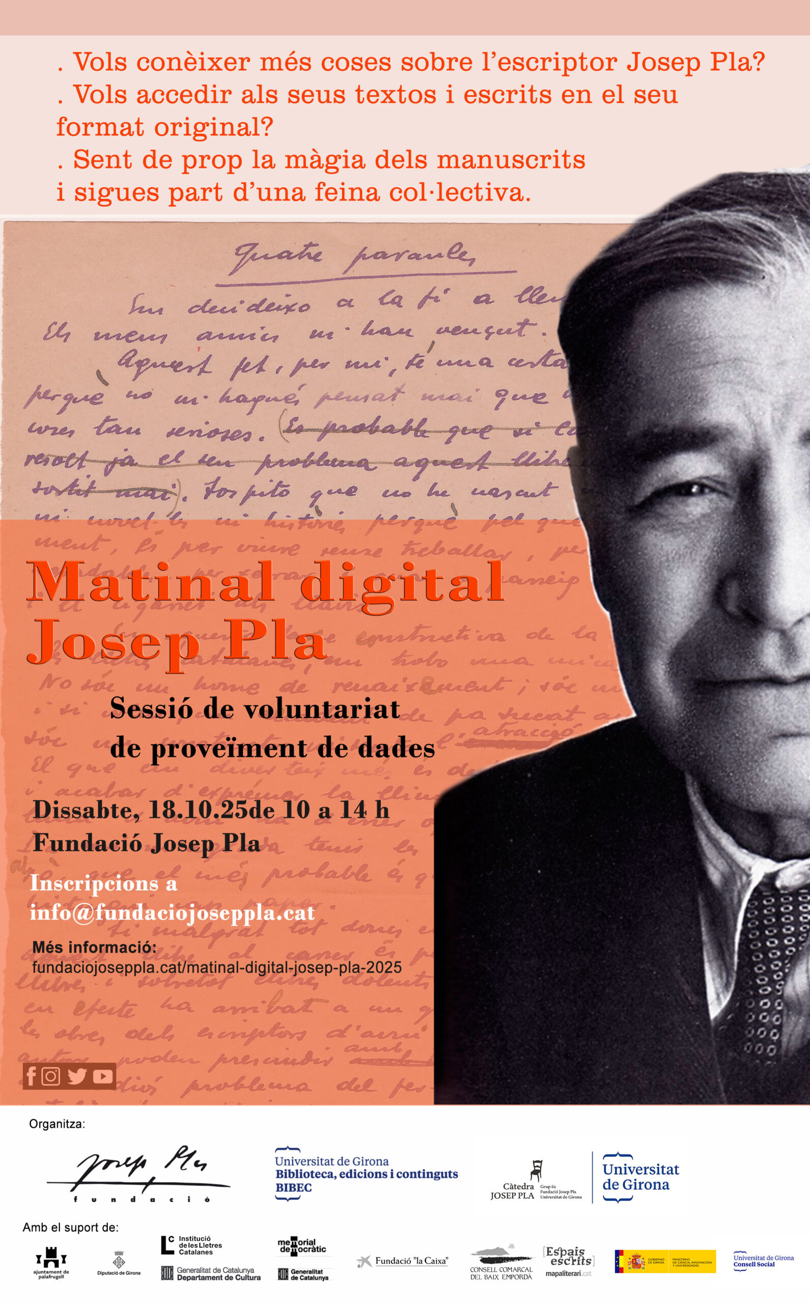 III Matinal digital Josep Pla