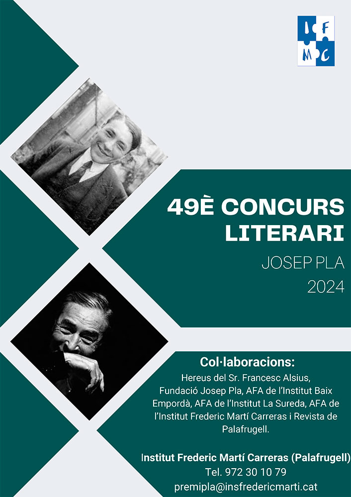 49è Concurs literari Josep Pla 2024