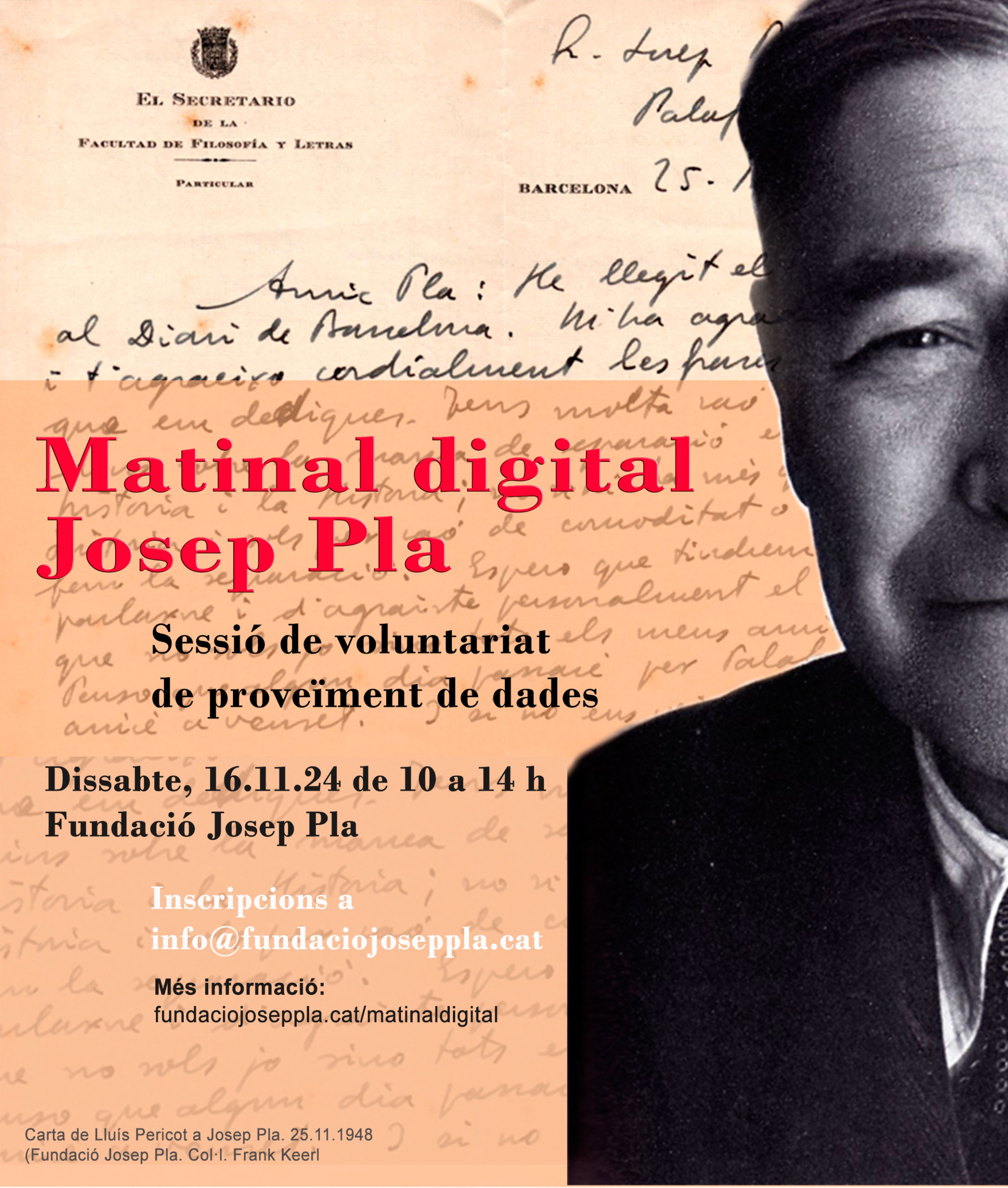 II Matinal digital Josep Pla. Epistolari