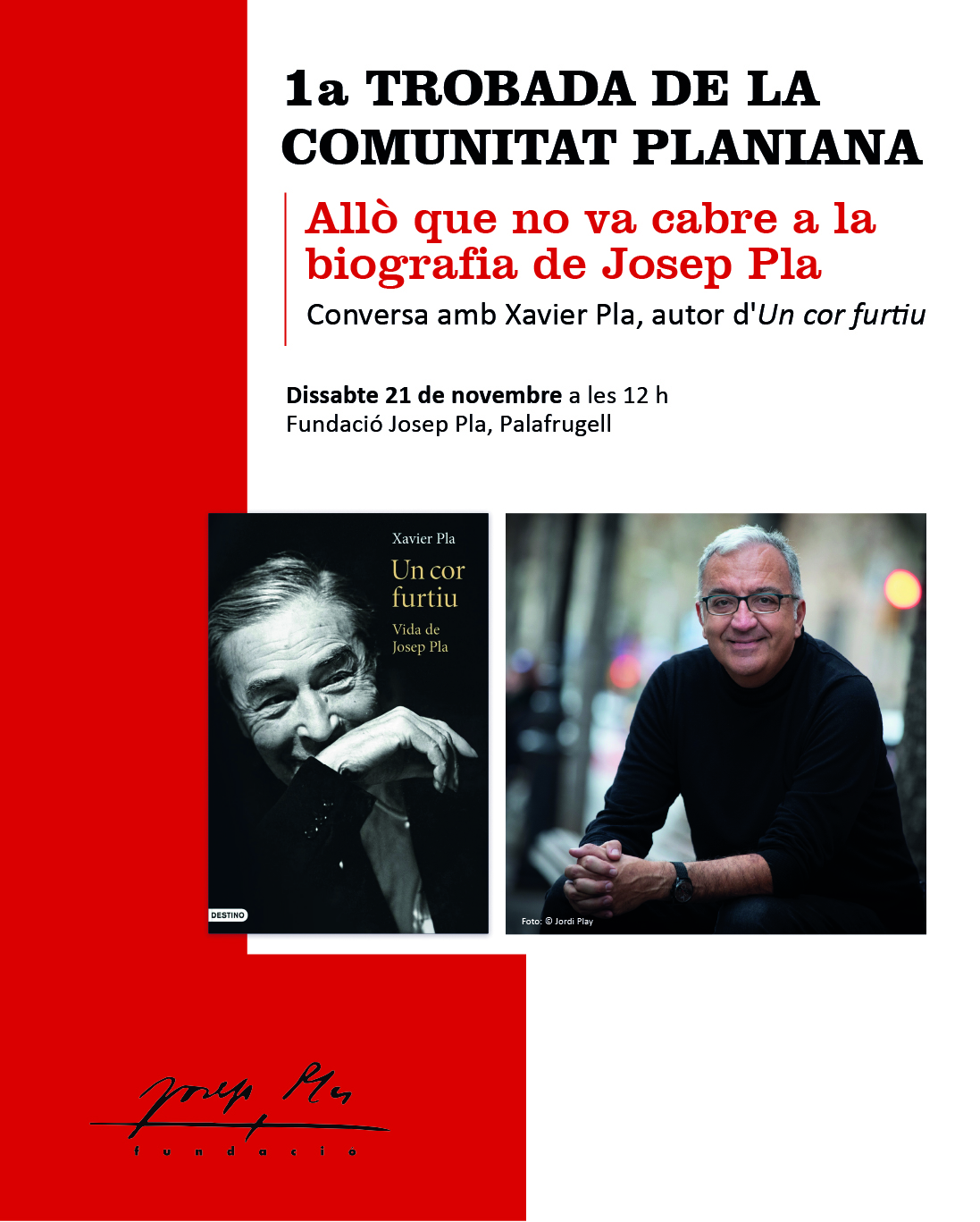 “Allò que no va cabre a la biografia de Josep Pla”. Conversa amb Xavier Pla, autor del llibre 'Un cor furtiu'